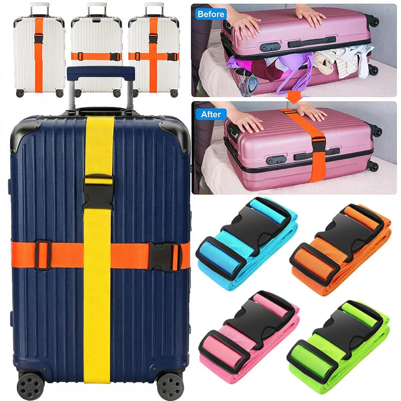 NEW Straight Shaped Luggage Straps for Suitcase,Luggage Belt with