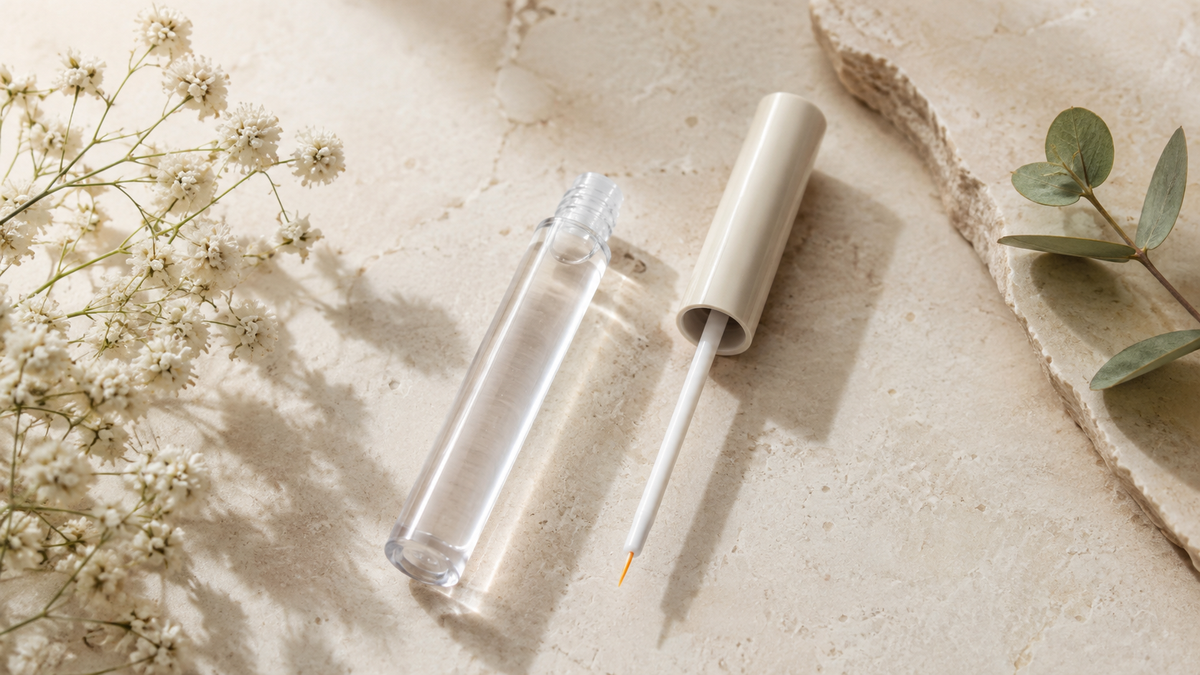 Unbranded lash serum and applicator
