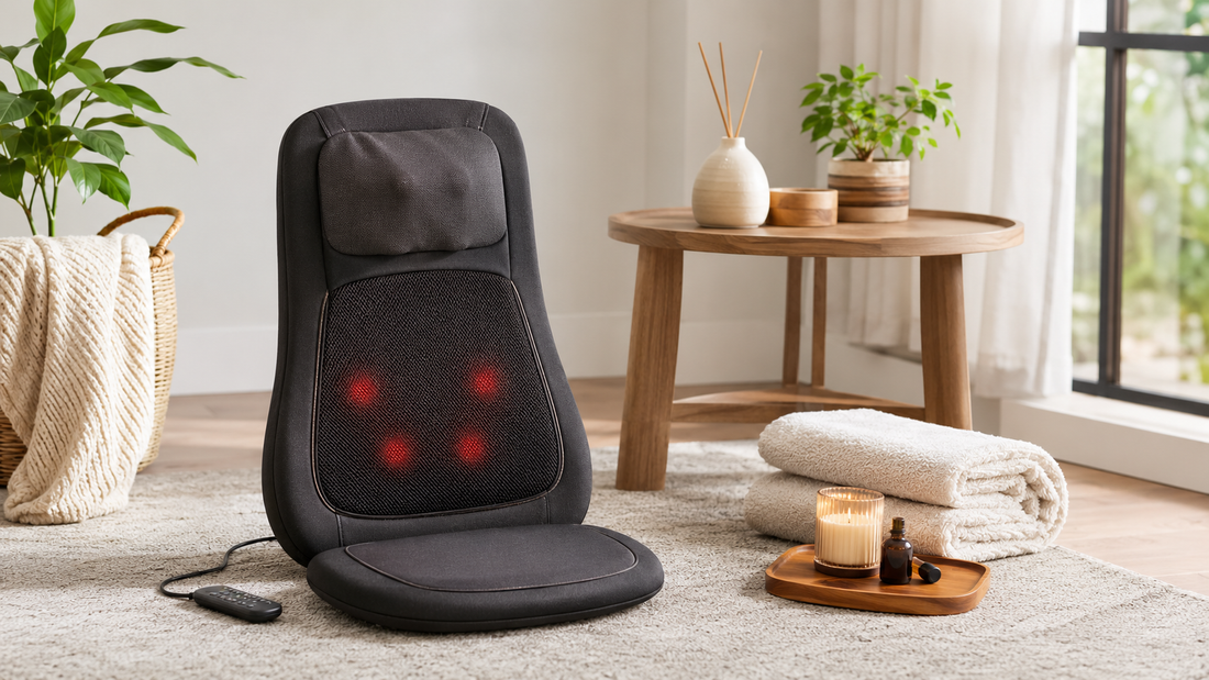 Massage products and home relaxation setup