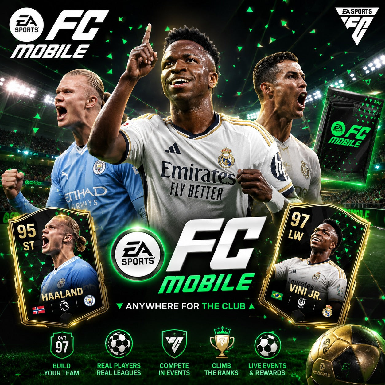 شحن FC Mobile سريع وآمن