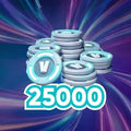 شحن 25000 V-Bucks فورت نايت سريع وآمن