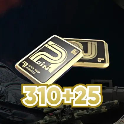 شحن Arena Breakout 310 + 25 Bonds | شحن سريع وآمن