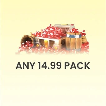شحن Rise of Kingdoms Any 14.99 Pack | شحن سريع وآمن