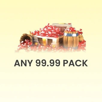 شحن Rise of Kingdoms Any 99.99 Pack | شحن سريع وآمن