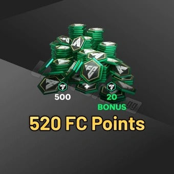 شحن 520 FC Points فيفا موبايل FC Mobile سريع وآمن