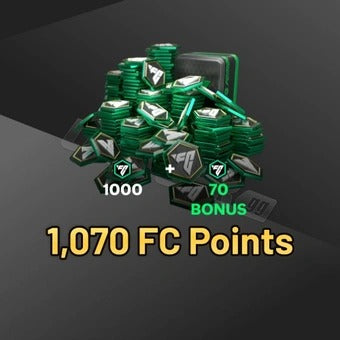 شحن 1070 FC Points فيفا موبايل FC Mobile سريع وآمن