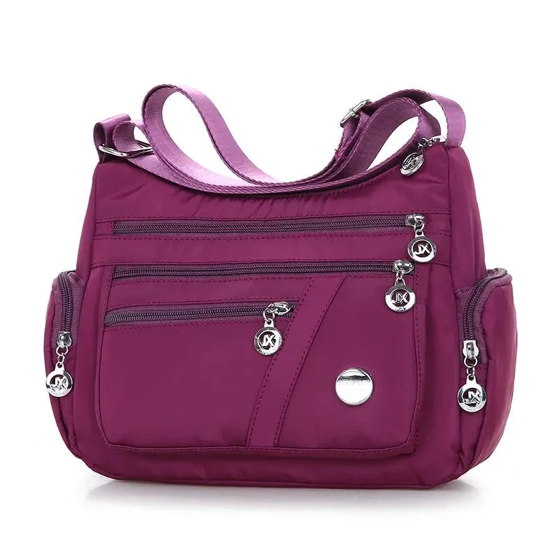 Women Nylon Waterproof Bag Messenger Bags For Lady Crossbody Large Capacity Travel Shoulder Bag Casual Handbags High Quality