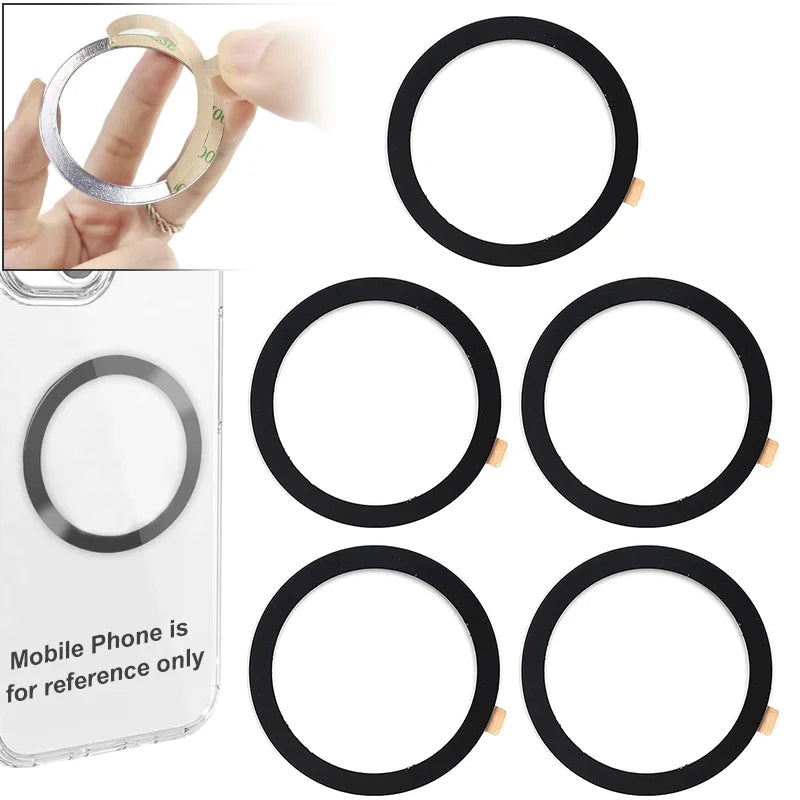 Car Phone Magnetic Stand Mechanical Vacuum Suction Cup Rotate 360° Magnetic Adsorption Bracket Navigation Universal Holder