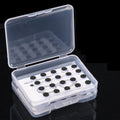20Pcs Low-Tack LED Light Blocking Sticker Restickable Silicone Glasses Side Shields Baffle for Smart AI Glasses