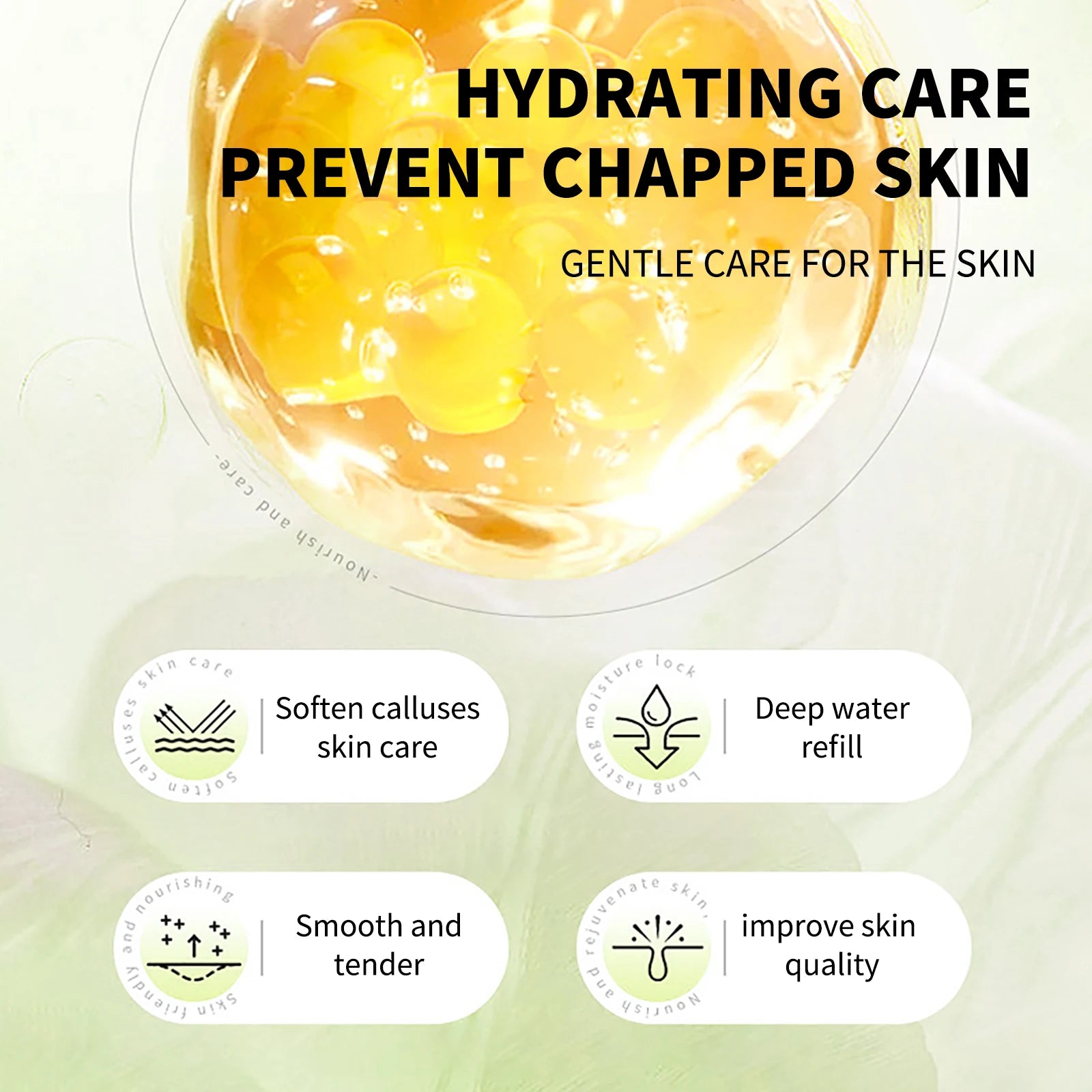 Avocado Anti Crack Foot Cream Herbal Anti-Drying Heel Chapped Repair Balm Dead Skin Remove Foot Mask Moisturizing Hand Feet Care