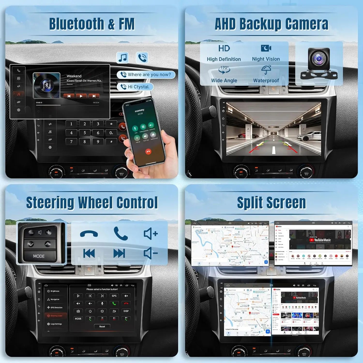8Core Android Car Stereo for Nissan Sentra 2013 2014 2015 2016 2017 2018 2019 Radio Upgrade 10.1" IPS Touchscreen for Sentra Radio with Carplay Android Auto/Bluetooth/WiFi/FM/GPS/Canbus/MIC