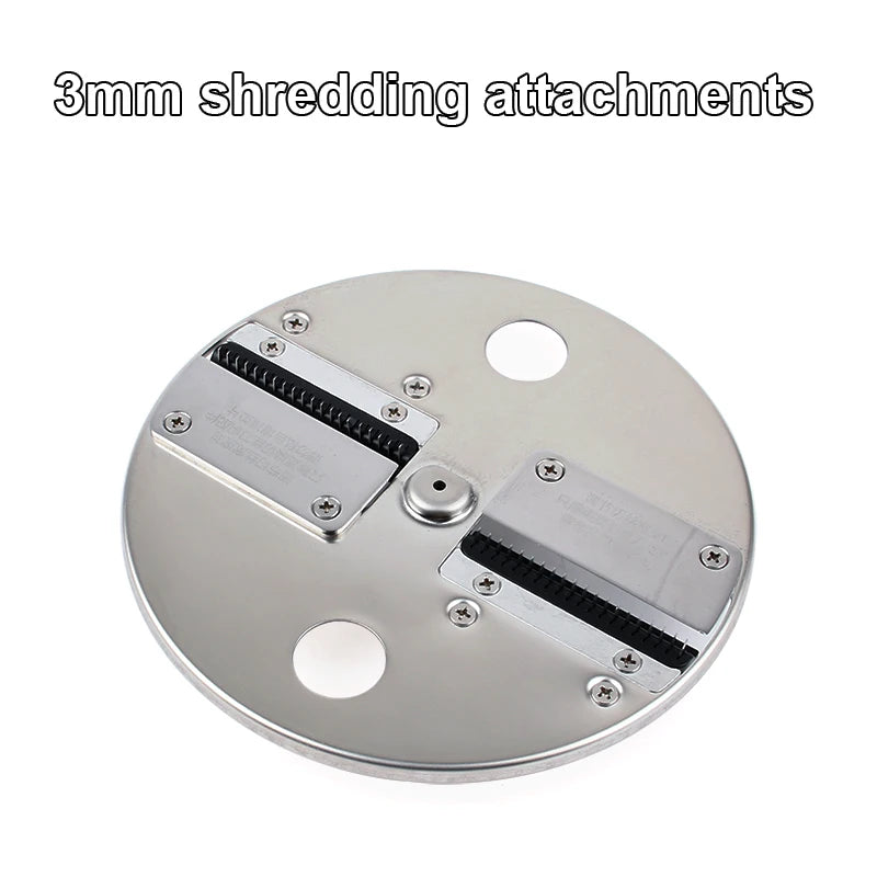 Electric Vegetable Slicer Accessories Cutting Into Strips Stainless Steel Replacement Slicing Knife Disc Shredding Blade Kit
