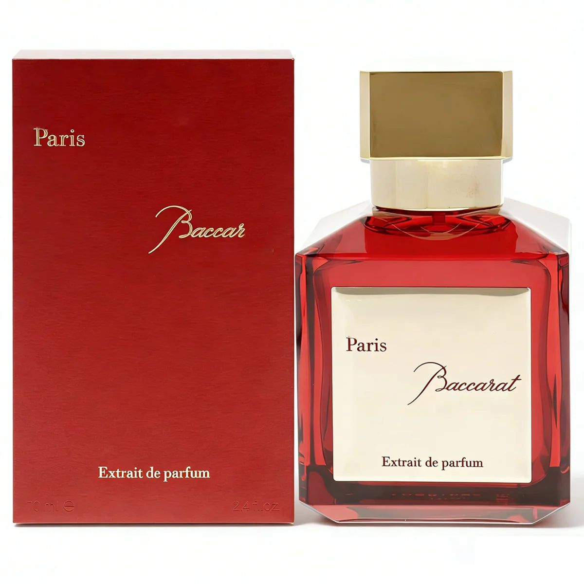 Luxury Amber Saffron Sweet Woody Rouge 540 Perfume 70ml Long Lasting Fragrance for Men Women Unisex Gift