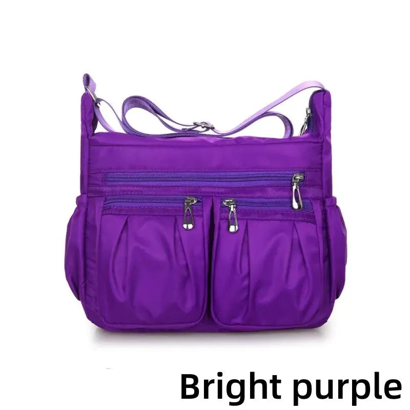 Women Nylon Waterproof Bag Messenger Bags For Lady Crossbody Large Capacity Travel Shoulder Bag Casual Handbags High Quality
