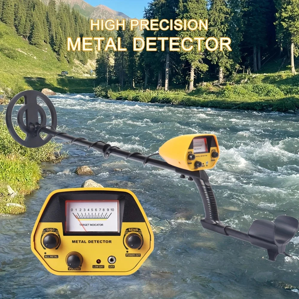 Professional Underground Metal Detector Multi-Mode Gold Detector Portable for Outdoor Treasure Hunting Beach Adventure Archaeological Metal Detecting Equipment