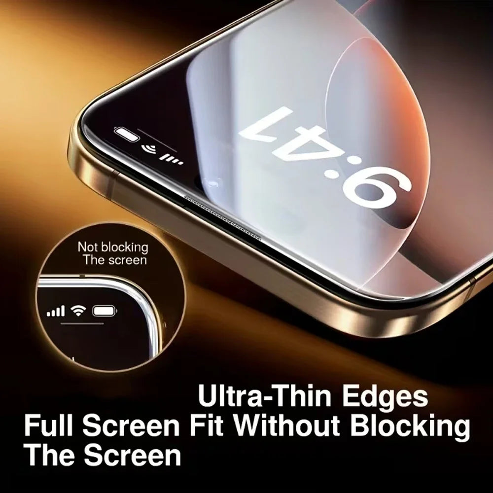 5Pcs Accessories For Apple iPhone 18 17e 18 Pro Max 15 14 13 12 Mini 16 18 Pro Tempered Glass Mobile Phone Screen Protector Film