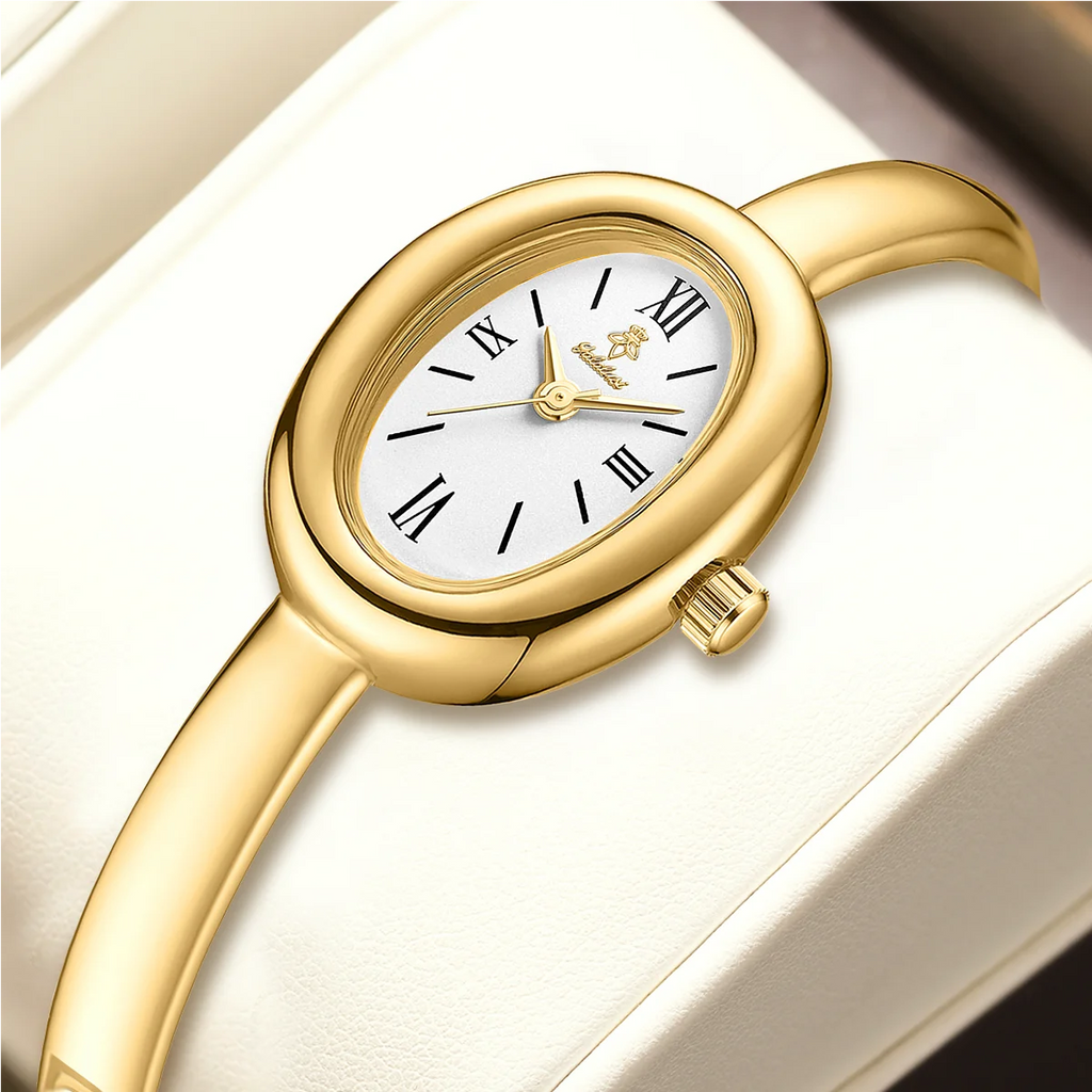 YaLaLuSi Brand Women's Watch: Stylish, Minimalist Bracelet Watch, Water-Resistant Quartz Watch, Gift Reloj Mujer Watch for Girls