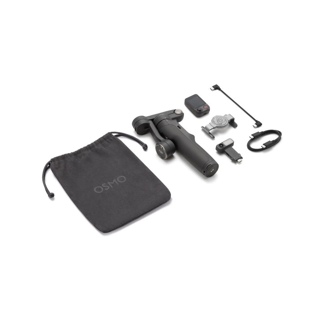 DJI Osmo Mobile 8P Advanced Tracking Combo - 3-Axis Smartphone Gimbal Stabilizer with AI Tracking, Remote Selfie Control, Native Phone Connection, 10H Battery, Built-in Extension Rod and Tripod, Foldable Design