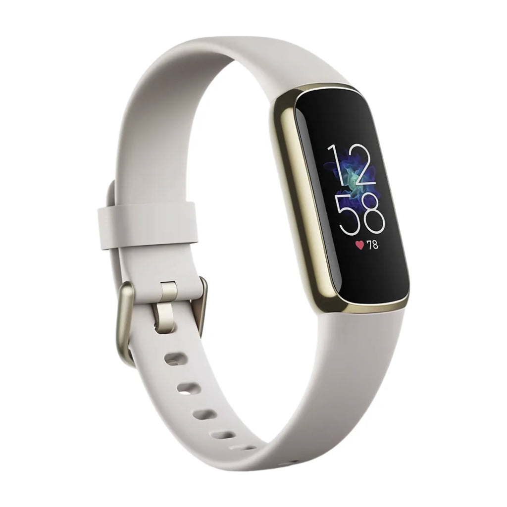 Fitbit Luxe Fitness Tracker AMOLED Screen 24/7 Heart Rate Monitor Sleep SpO2 Stress Tracker Waterproof Smart Bracelet