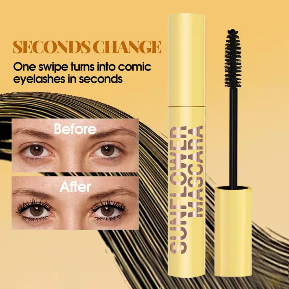 6-Pcs Eye Makeup Set:3D Eyebrow Styling Wild+Liquid Eyeliner+Slim Volume Mascara+9-Color Eyeshadow Palette Easy to Apply Unisex