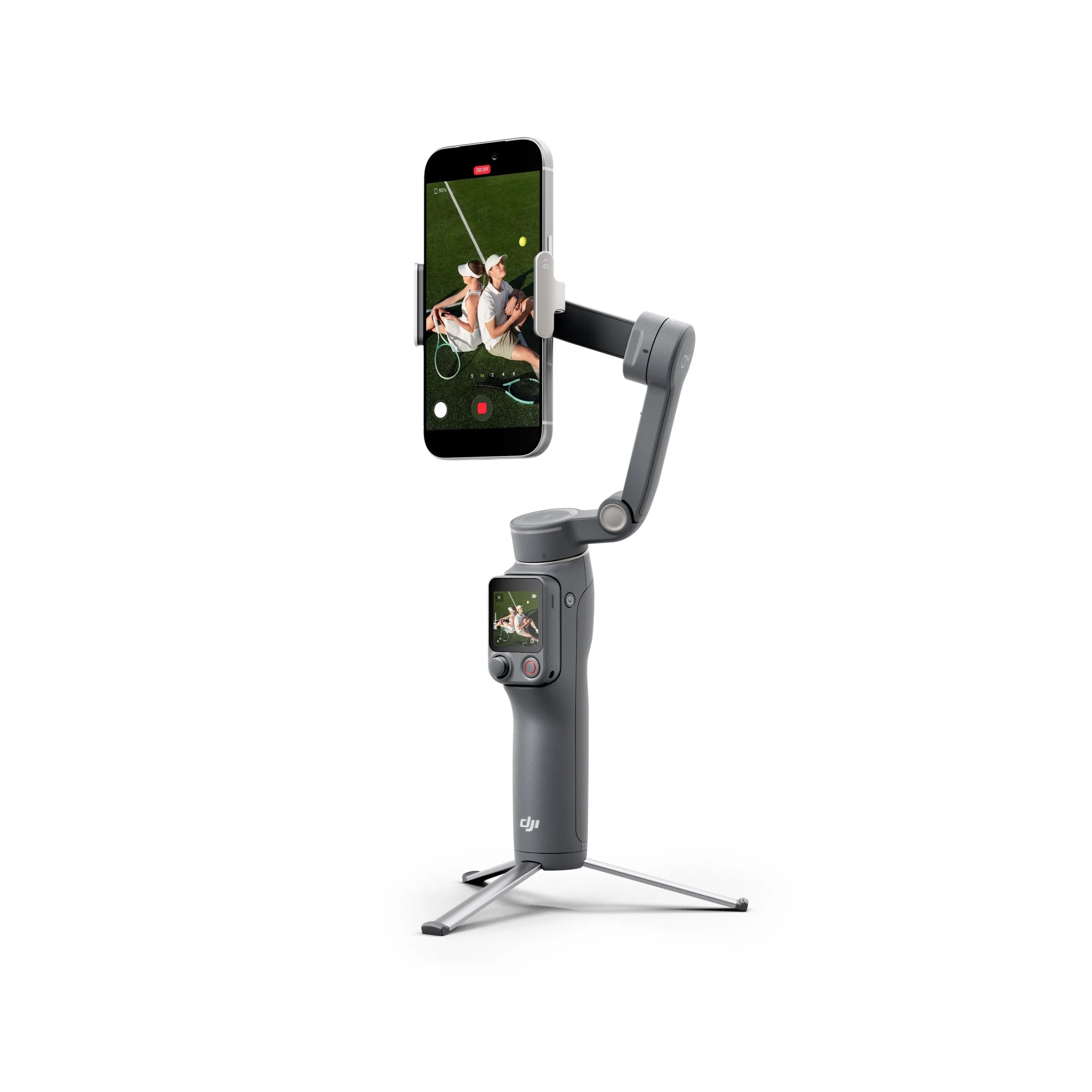 DJI Osmo Mobile 8P Advanced Tracking Combo - 3-Axis Smartphone Gimbal Stabilizer with AI Tracking, Remote Selfie Control, Native Phone Connection, 10H Battery, Built-in Extension Rod and Tripod, Foldable Design