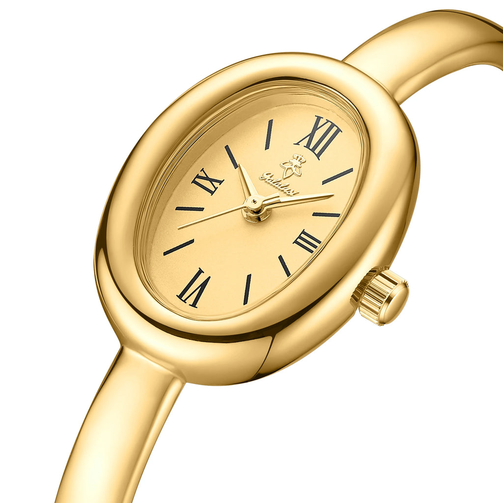 YaLaLuSi Brand Women's Watch: Stylish, Minimalist Bracelet Watch, Water-Resistant Quartz Watch, Gift Reloj Mujer Watch for Girls