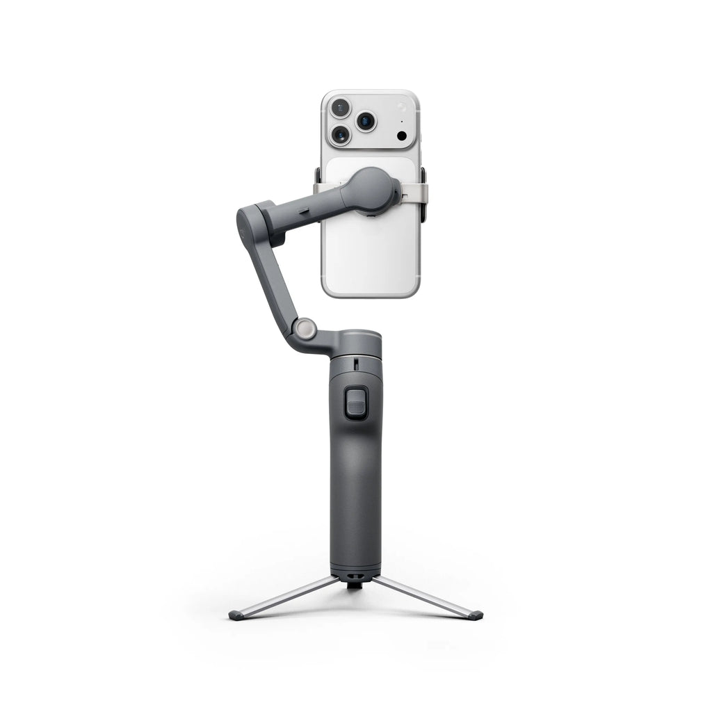DJI Osmo Mobile 8P Advanced Tracking Combo - 3-Axis Smartphone Gimbal Stabilizer with AI Tracking, Remote Selfie Control, Native Phone Connection, 10H Battery, Built-in Extension Rod and Tripod, Foldable Design