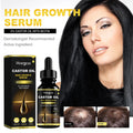 Hoegoa 30ml Castor Oil Hair Thickening Essential Oil Nourish Scalp Massage Refreshing Hair Growth Repair Smoothing Hair Care Oil
