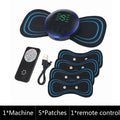 Electric Neck Massager Adjustable Full Body Relaxation Relieve Fatigue Portable Intelligent Cervical Massage for Shoulder Foot