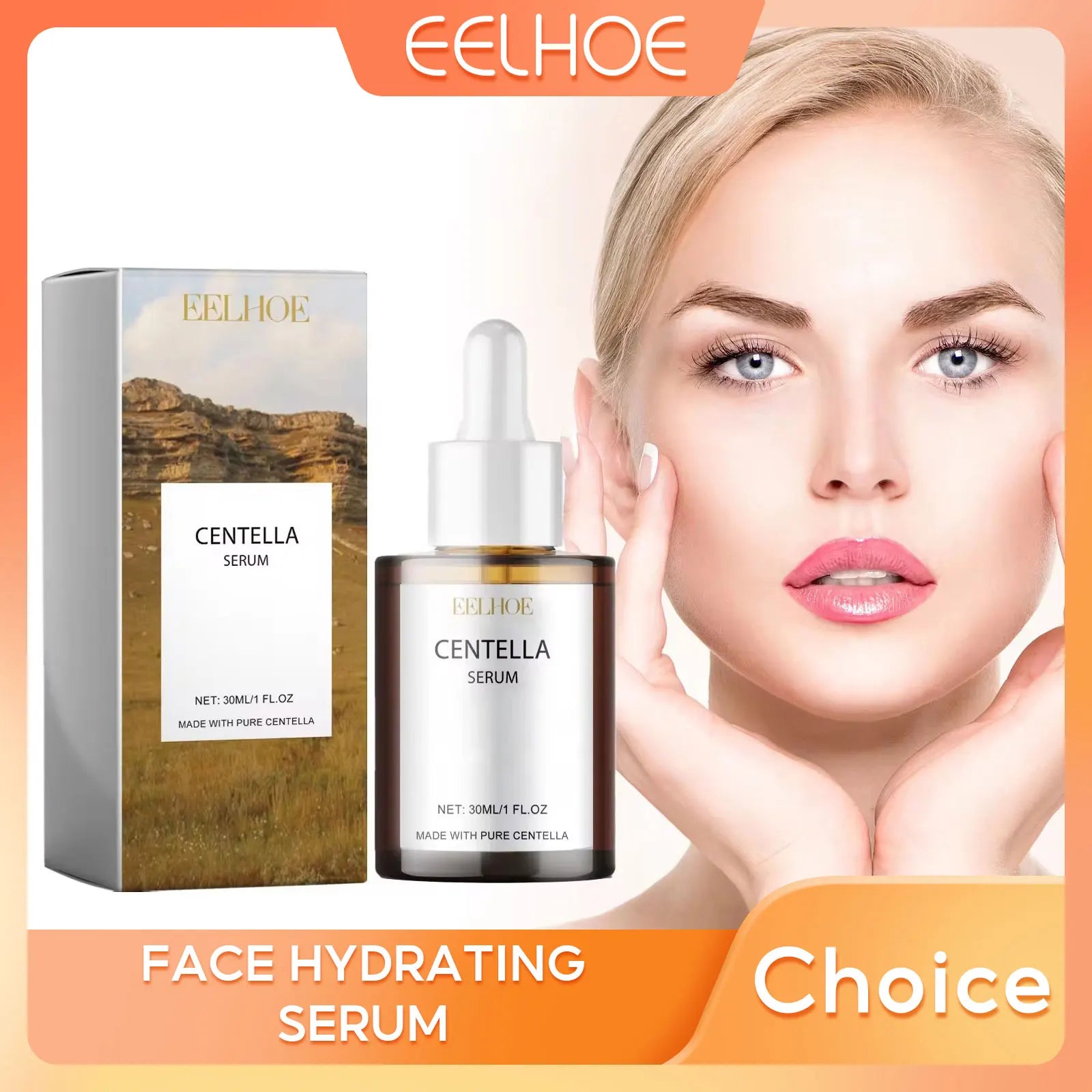 EELHOE Moisturizing Face Serum Hydrating Facial Essence Smooth Face Skin Dryness Skin Care Products Deep Nourishing Face Serum