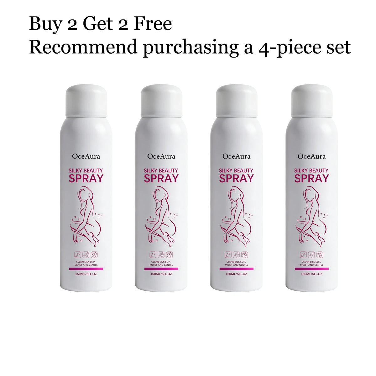 150ML Body Hair Remover Spray Gentle Formula Moisturizing Skin Enhance Smoothness Lightweight Soothing Discomfort Refreshing Non-stciky Hair Removal Spray