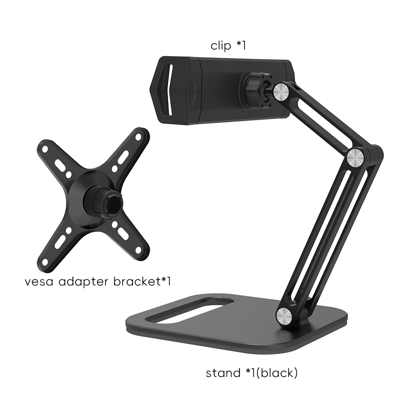Artpowers Portable Monitor Stands VESA  Monitor Mount Fits 13'' to 18'' Portable Screen Tablet Pad With Height Adjustable