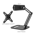 Artpowers Portable Monitor Stands VESA  Monitor Mount Fits 13'' to 18'' Portable Screen Tablet Pad With Height Adjustable