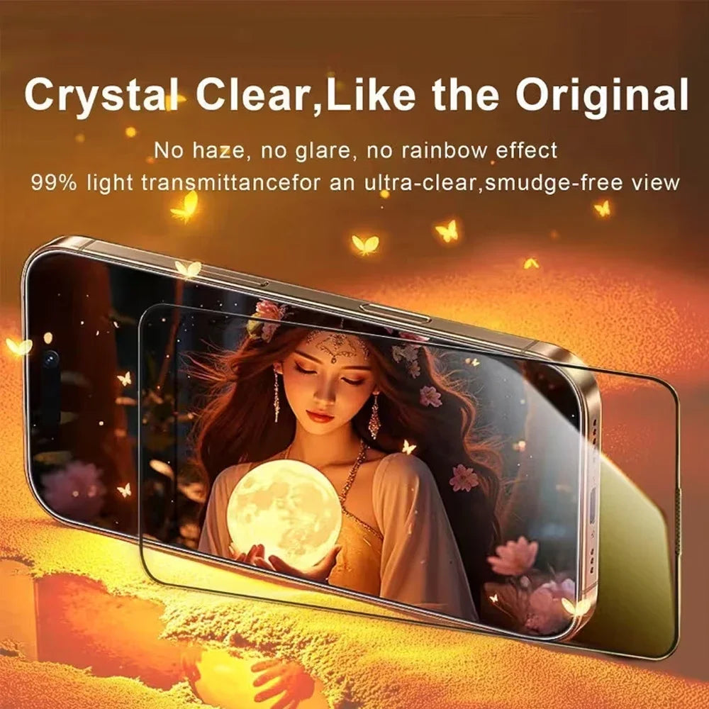 5Pcs Accessories For Apple iPhone 18 17e 18 Pro Max 15 14 13 12 Mini 16 18 Pro Tempered Glass Mobile Phone Screen Protector Film
