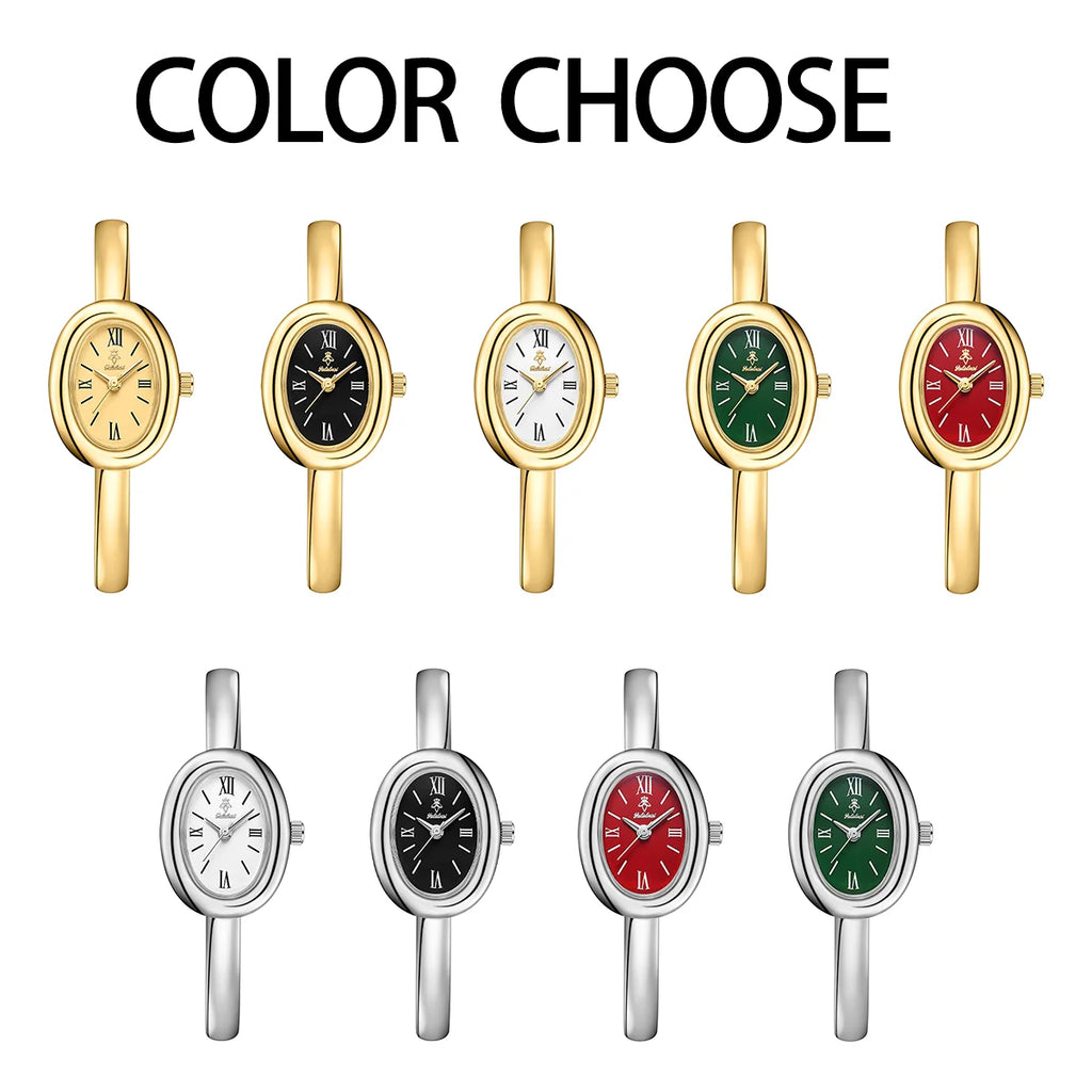 YaLaLuSi Brand Women's Watch: Stylish, Minimalist Bracelet Watch, Water-Resistant Quartz Watch, Gift Reloj Mujer Watch for Girls