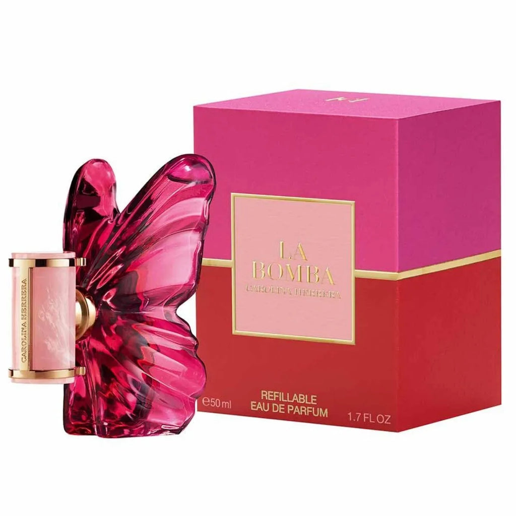 Carolina Herrera La Bomba Refillable Eau de Parfum 50ml 1.7fl.oz Women Floral Fruity Scent