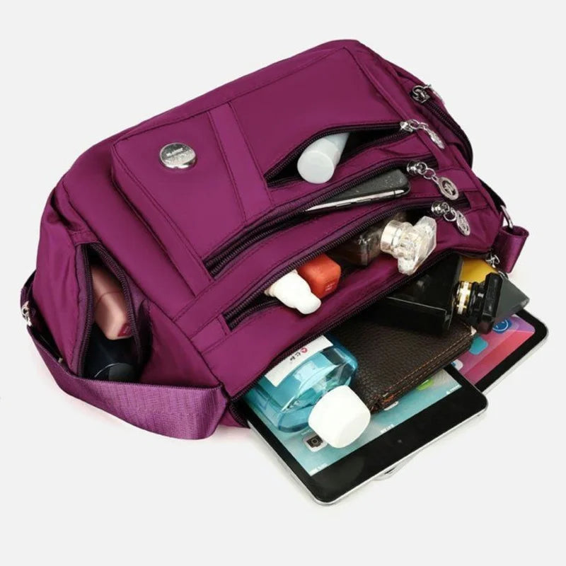 Women Nylon Waterproof Bag Messenger Bags For Lady Crossbody Large Capacity Travel Shoulder Bag Casual Handbags High Quality