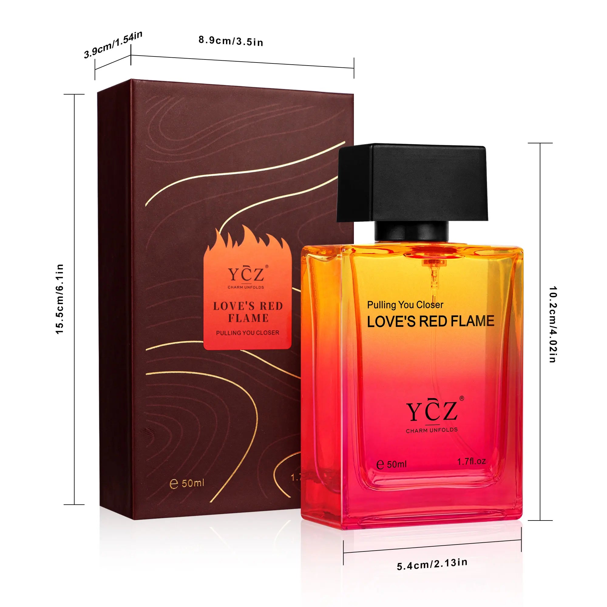 YCZ Men's Perfume, 1pcs | 1.7fl.oz, Woody Fruity, Fougère, Ideal Special Occasions, Making It the Ideal Gentleman’s Gift