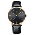 2025 Luxury Business Men Watches Men Gold Watch Ultra Thin Mens Watches Leather Quartz Watch Man Wristwatch Horloge Mannen