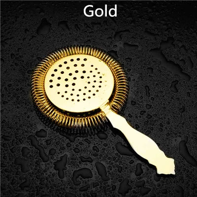 Bar Strainer Sprung Cocktail Strainer Stainless Steel Deluxe Strainer Bar Tools