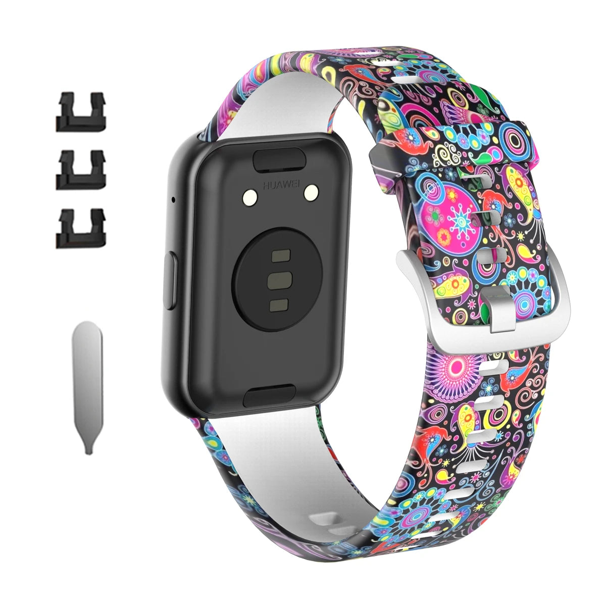 Silicone Band For Huawei Watch FIT Strap Smartwatch Accessories Replacement Wrist Bracelet Correa huawei watch fit Straps