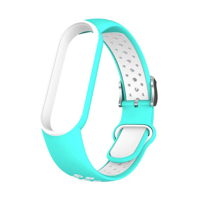 Strap for Mi Band 7 Bracelet Sport Silicone Miband5 Miband 6 Wrist Correa Replacement Band for Xiaomi Mi Band 7 Belt Accessories