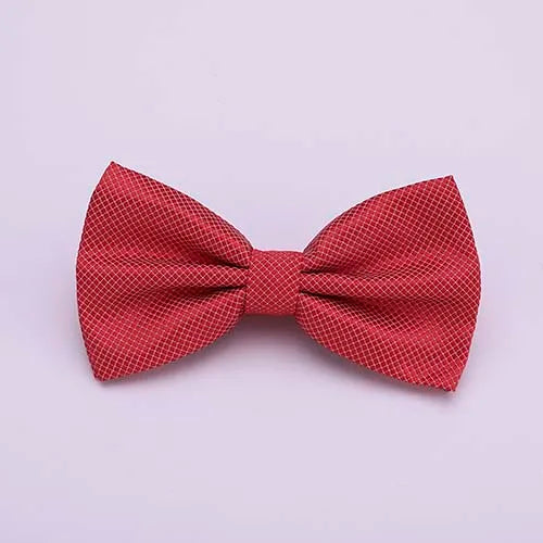 HUISHI Bow Tie For Men Bowtie Solid Color Fashion Butterfly Cravat Banquet Party Bowties Black Gold Red Royal Blue Wine Ties Men