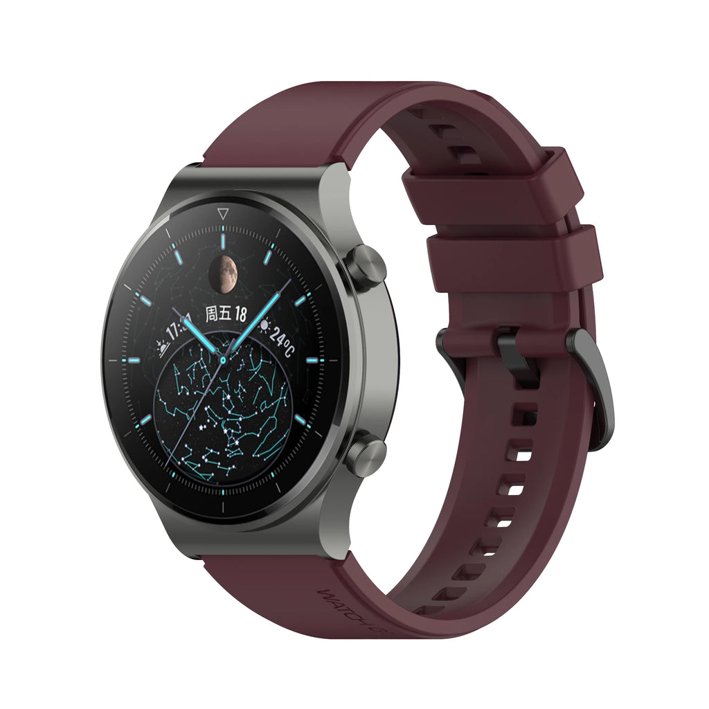 22mmOfficial Silicone Replacement Gt2 Pro Strap Band For Huawei Watch GT5/3 GT4 2 46mm Pro Original Watchband Wristband Bracelet
