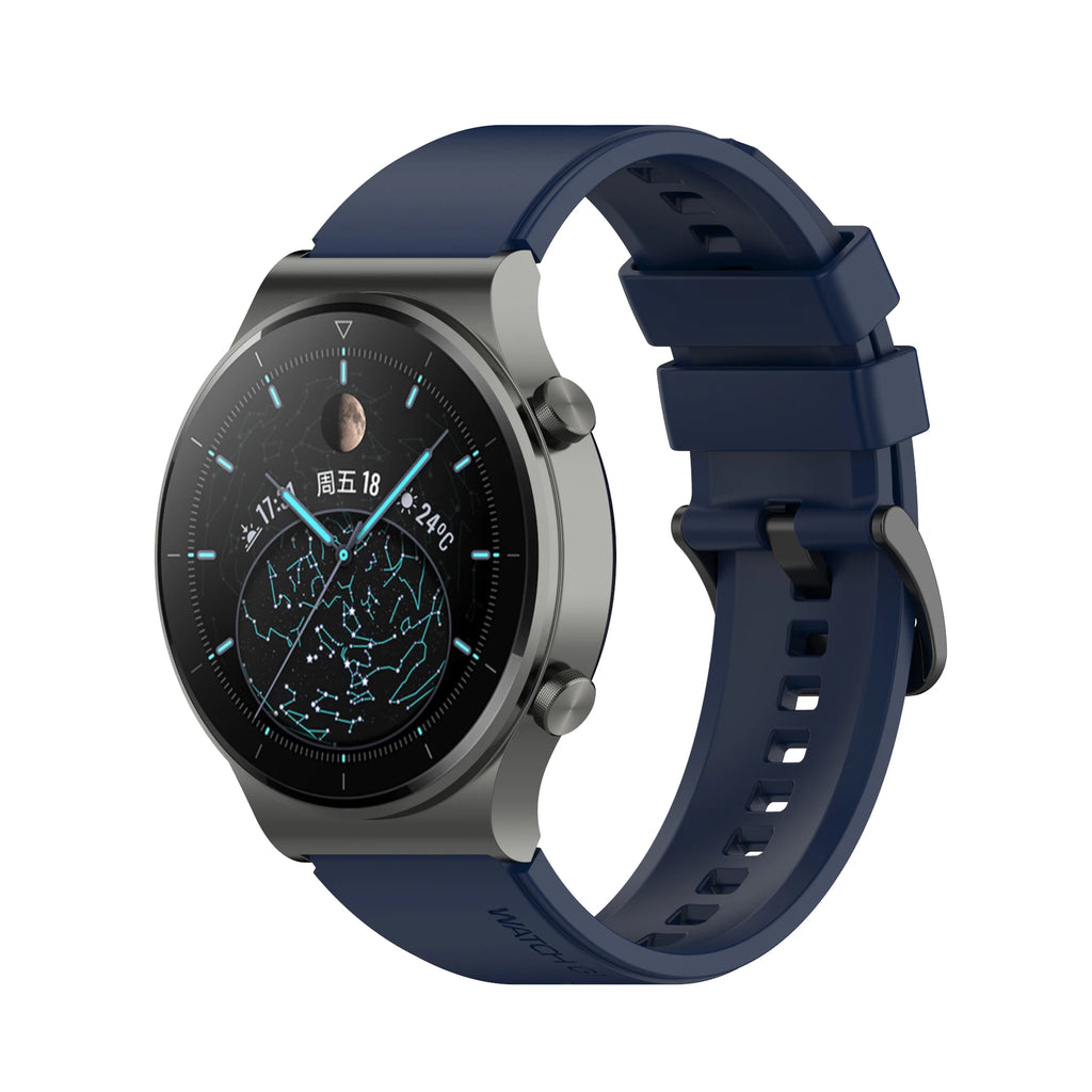 22mmOfficial Silicone Replacement Gt2 Pro Strap Band For Huawei Watch GT5/3 GT4 2 46mm Pro Original Watchband Wristband Bracelet