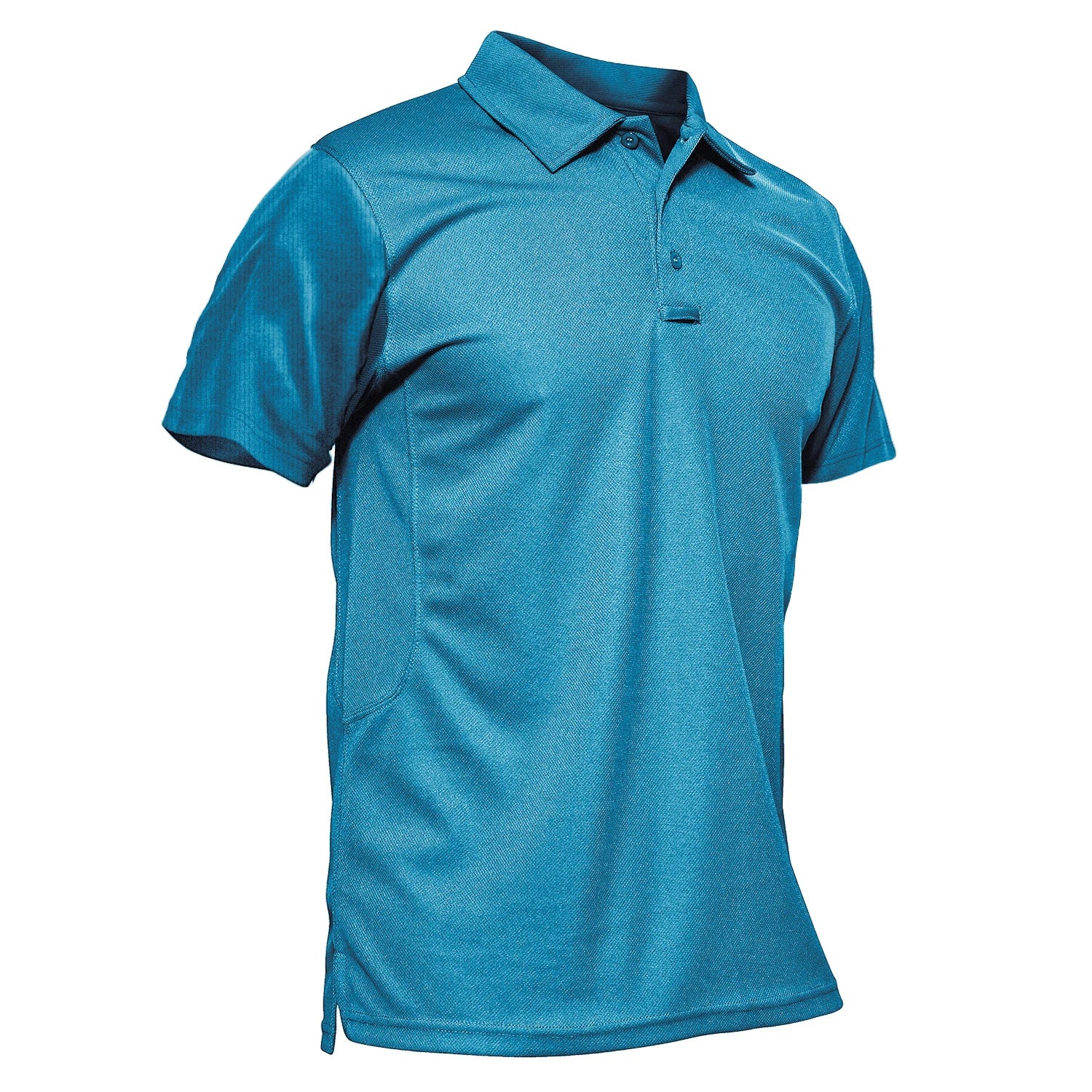 TACVASEN Summer Colorful Fashion Polo Tee Shirts Men's Short Sleeve T-shirt Quick Dry Army Team Work Green T-Shirt Tops Clothing