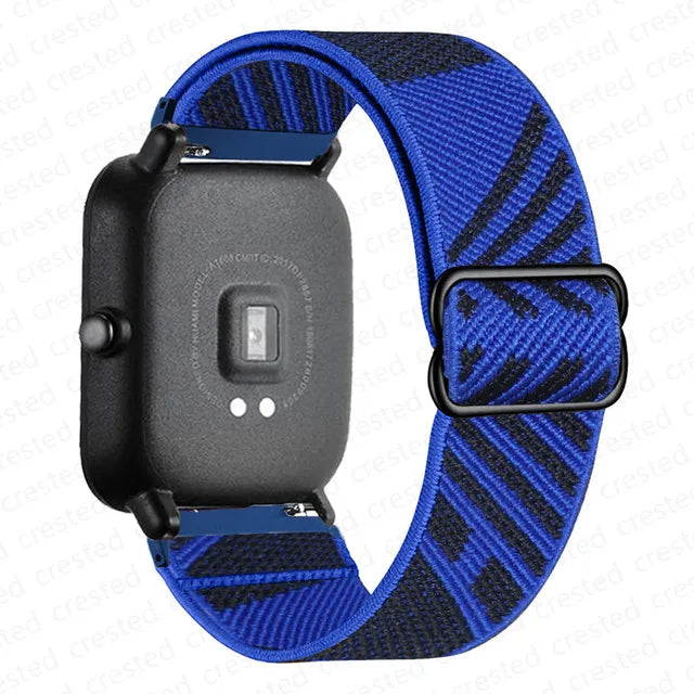 Nylon band For Amazfit GTS 4/2/2e/3/GTS2 Mini/GTR/4/3/Pro/GTR2/stratos Bracelet correa Amazfit bip 6 5 3 20mm/22mm Watch straps