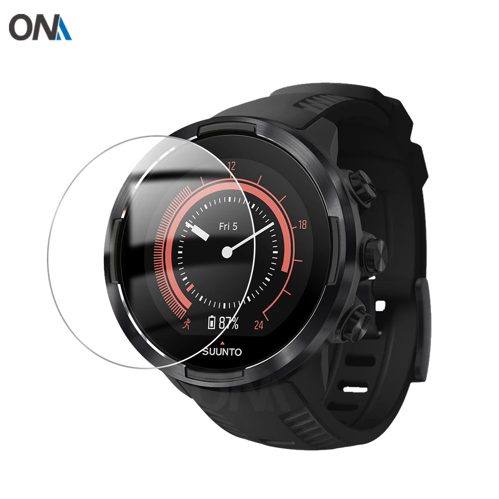 [5PCS] Tempered Glass for Suunto Watch 9 Baro 7 5 3 Screen Protector - Ultra HD Anti-scratch Glass Protective Film Accessories