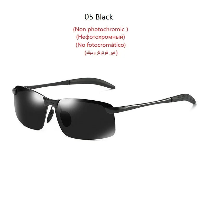 Photochromic Sunglasses Men  Driving Chameleon Glasses Male Change Color Sun Glasses Day Night Vision Driver's Eyewear