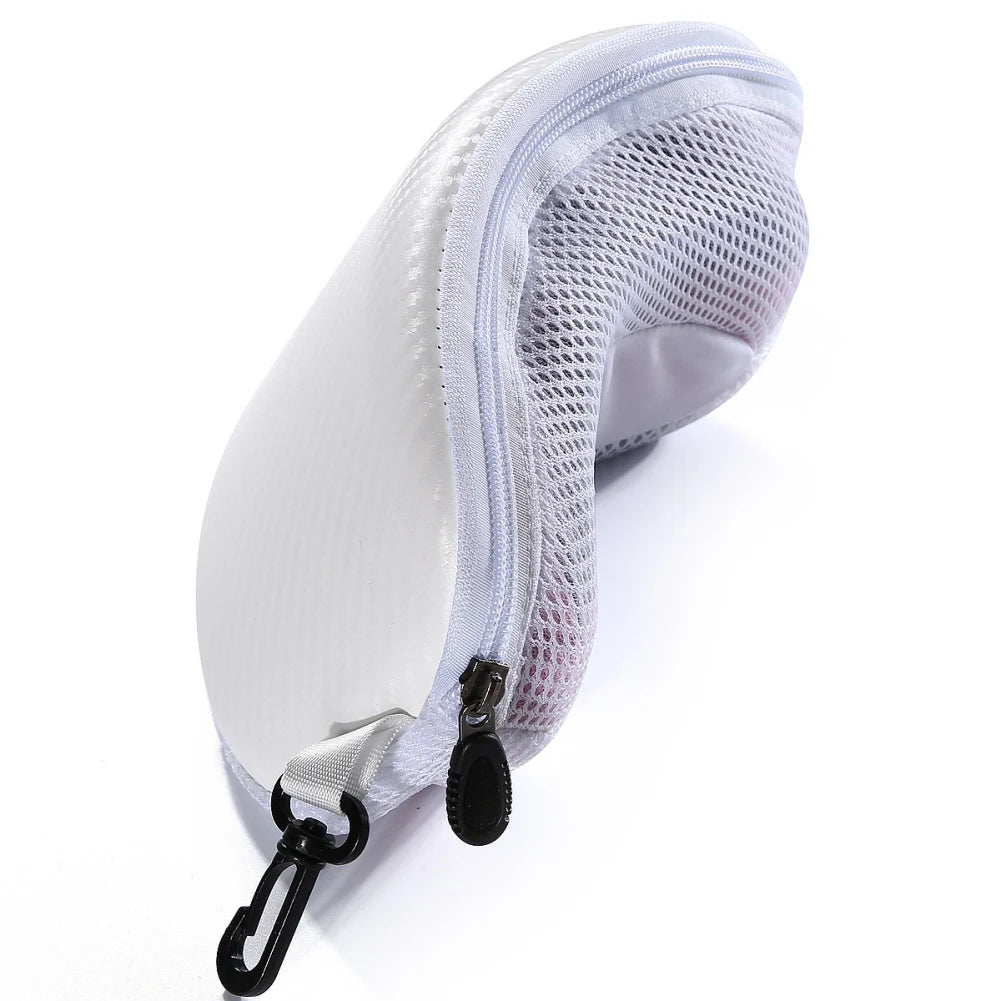 Ski Snow Goggle Protector Case (Without Goggles) Skiing Snowboard Glasses Eyewear Box Zipper Hard Case Bag